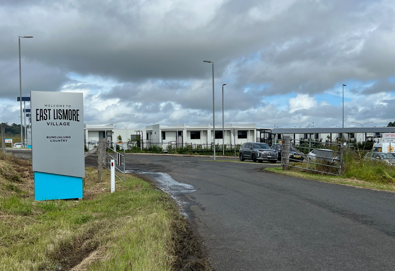 Lismore Pod Village is back in the news; and it is alive and kicking