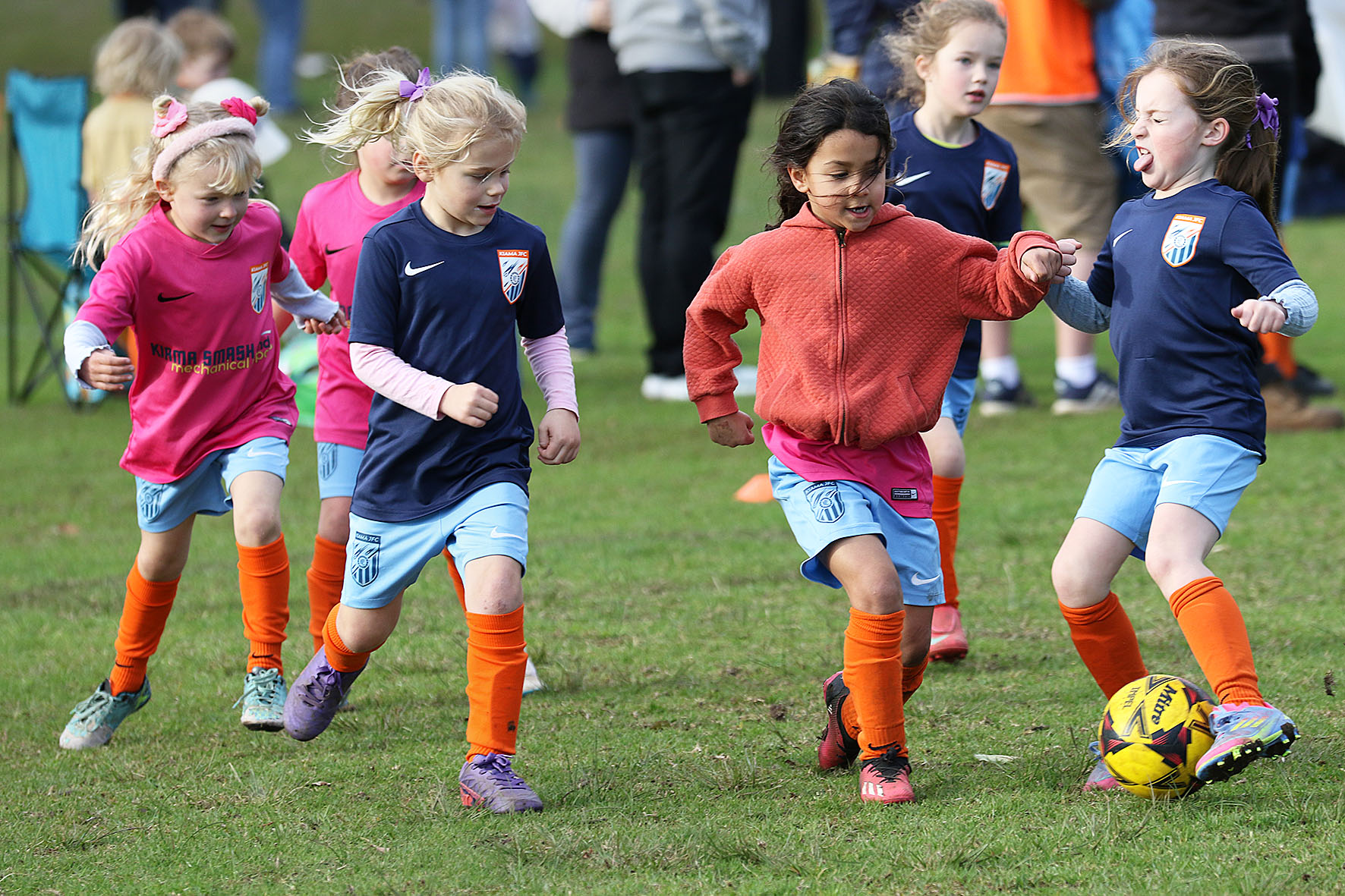 KIAMA JFC - UNDER 6 - BLUE VS PINK - 16TH AUGUST 2025