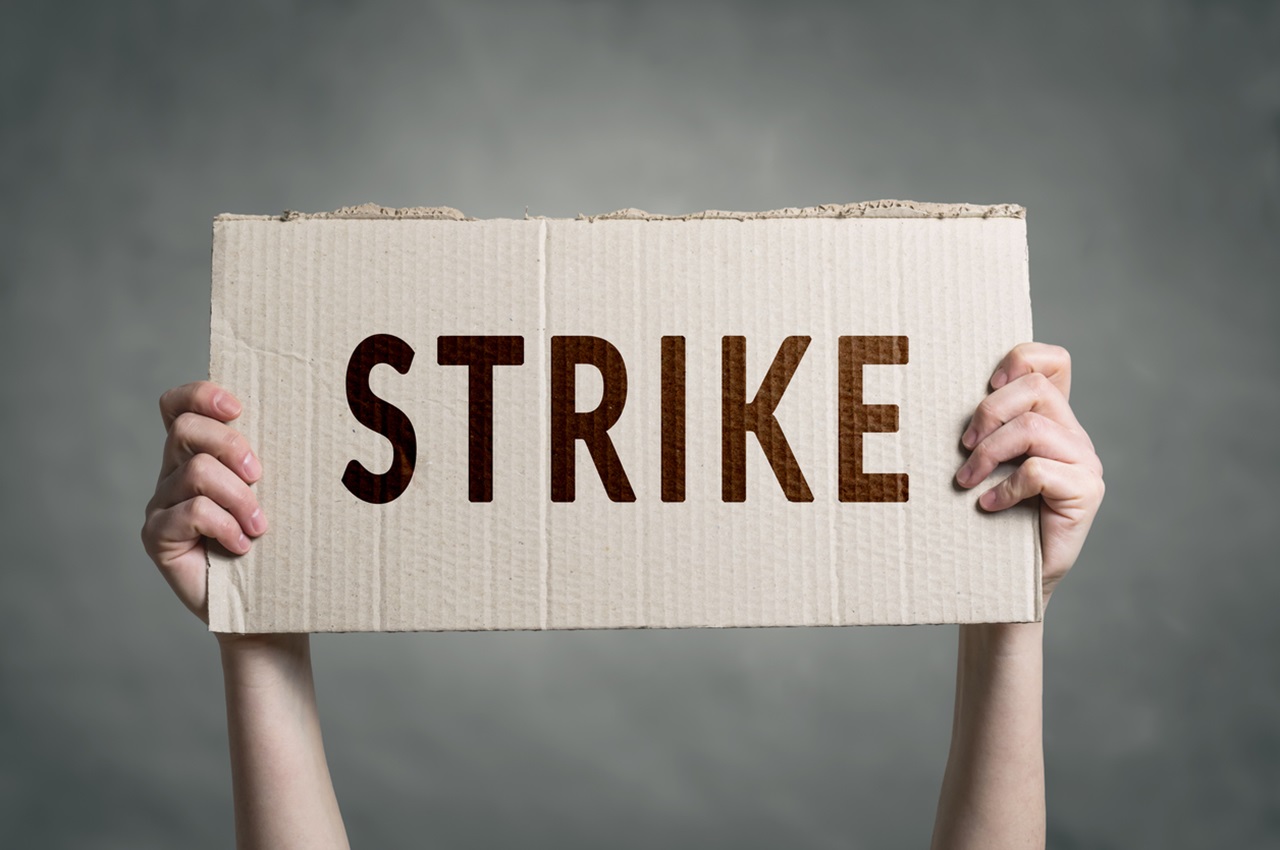 Secondary teachers strike closes college