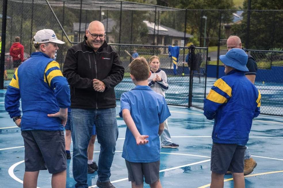 Caniaba community celebrates upgraded recreation facilities 