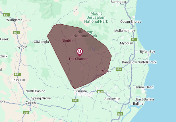 Power outage affects 3,380 homes north of Lismore