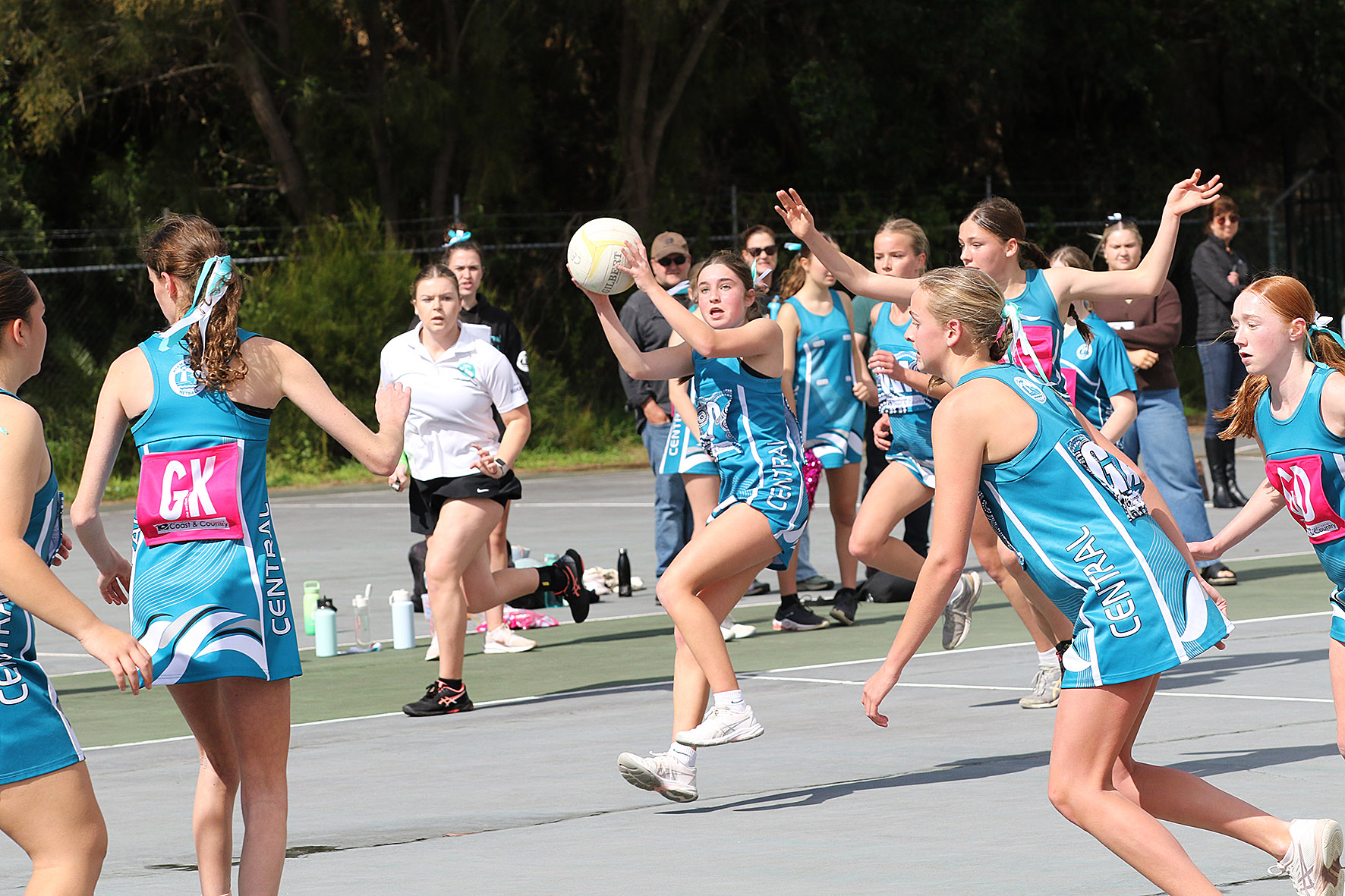 KIAMA JUNIOR NETBALL - INTERMEDIATE A - CENTRAL 10 - 23RD AUGUST 2025