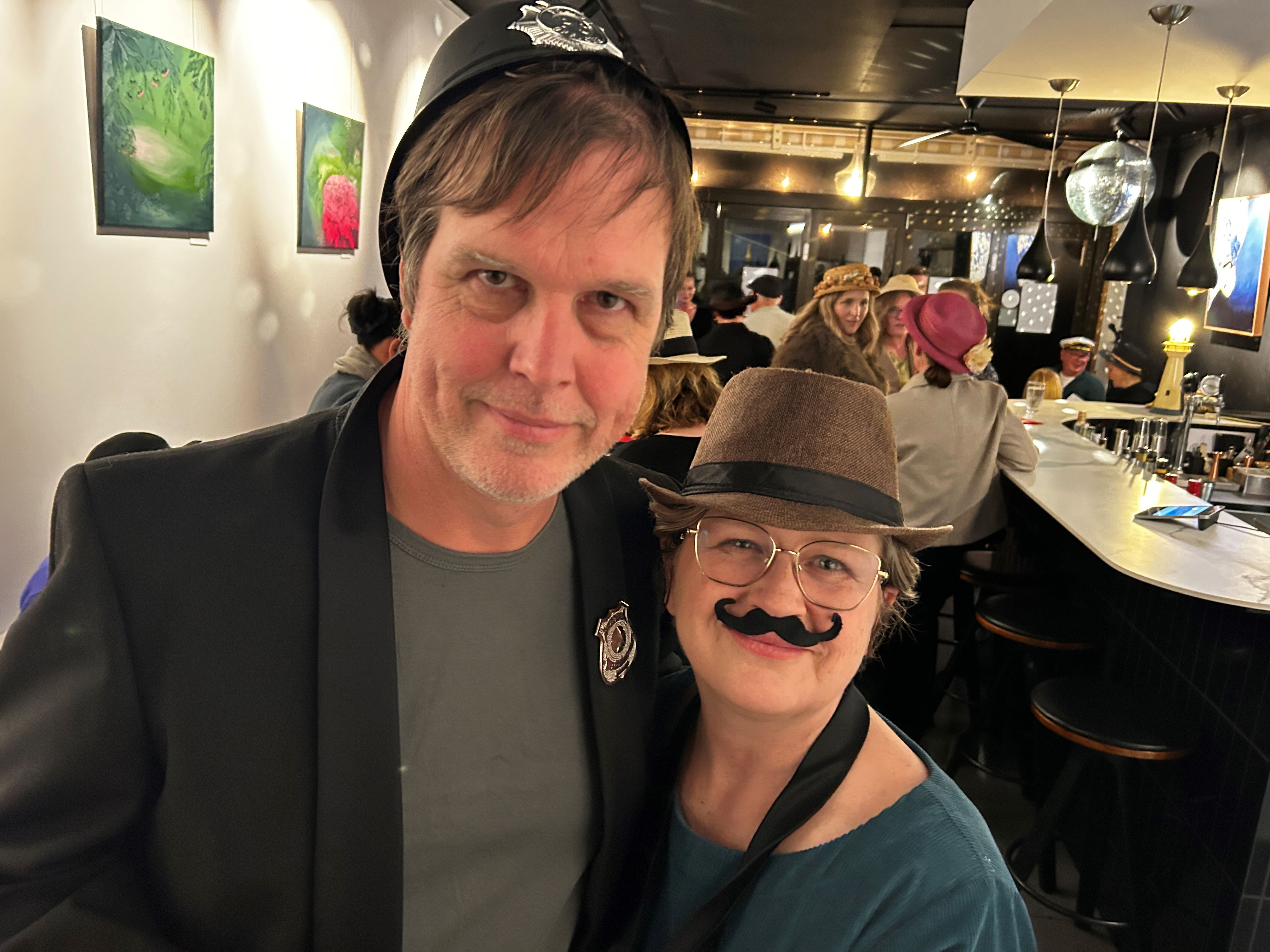 Local sleuths gather at Cin Cin to solve Blowhole whodunnit