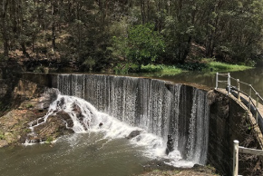Repairs at Mullumbimby’s historic Lavertys Gap weir