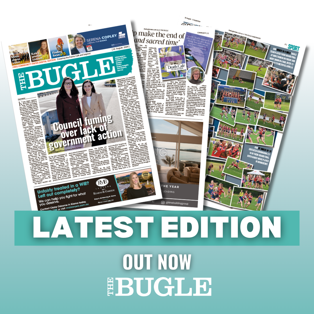 Plenty of local news and views in The Bugle 30 August edition