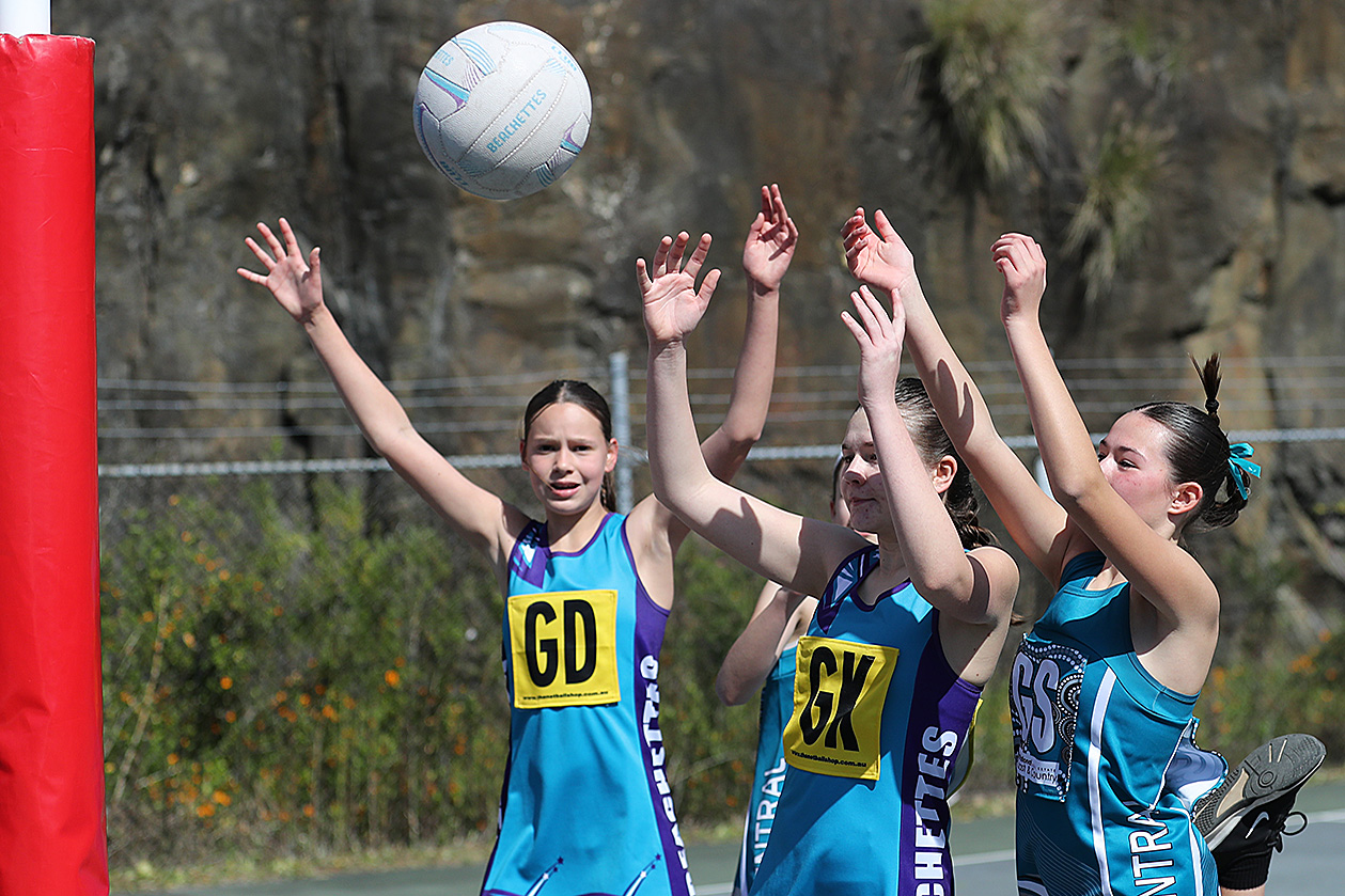 KIAMA JUNIOR NETBALL - INTERMEDIATE B - BEACHETTES 8 VS CENTRAL 12 - 30TH AUGUST 2025