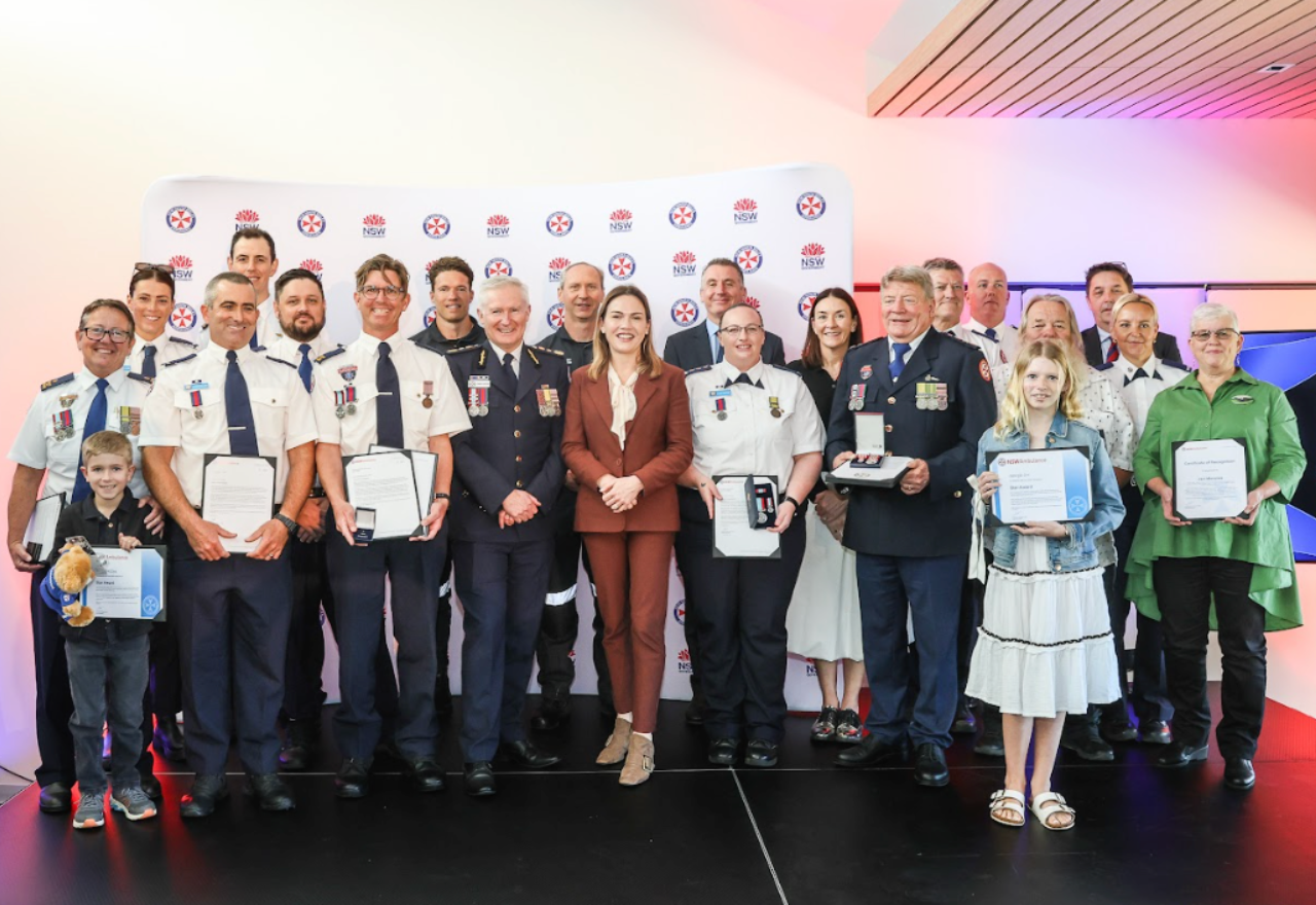 NRs ambulance staff recognised for outstanding service and bravery