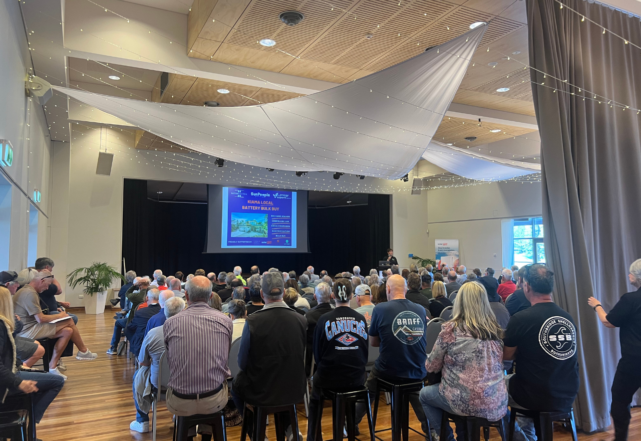 Kiama buzzing with energy after battery info sessions