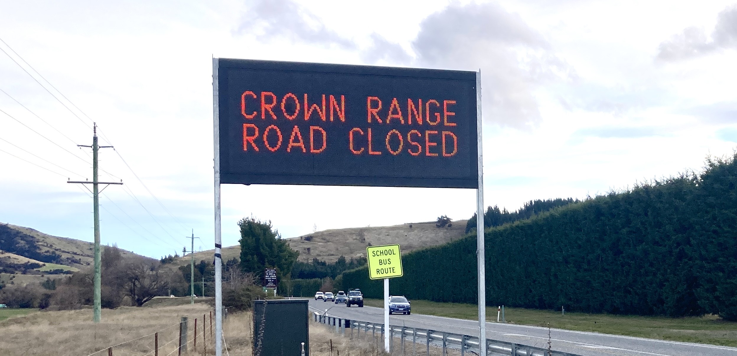 Serious crash closes Cardrona Valley Road/Crown Range