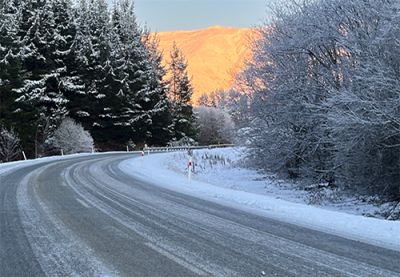 Let it snow, take it slow