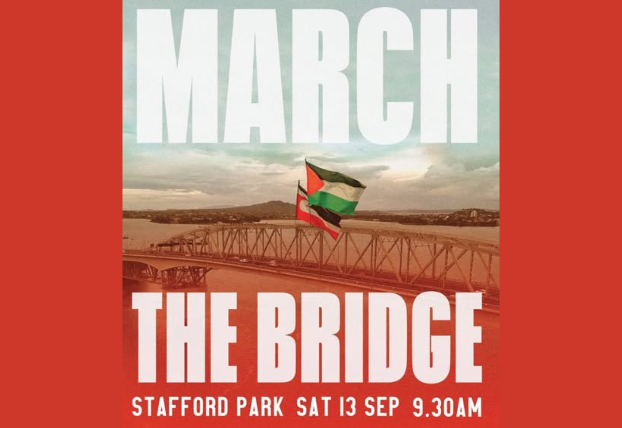 Pro-Palestine march to cross Auckland Harbour Bridge on Saturday, expect delays