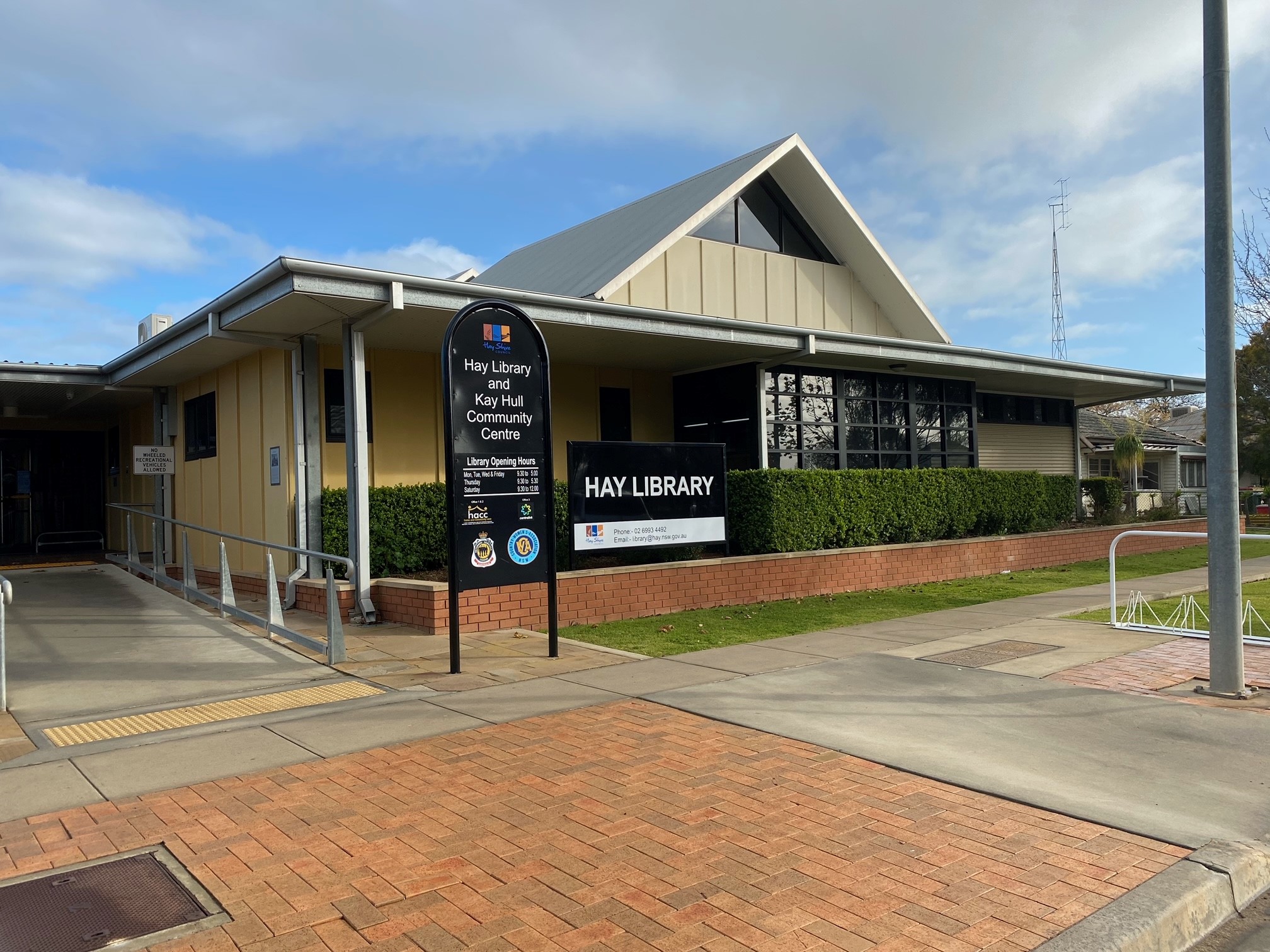 Hay Shire Council Business Papers detail a bright future for Hay Library