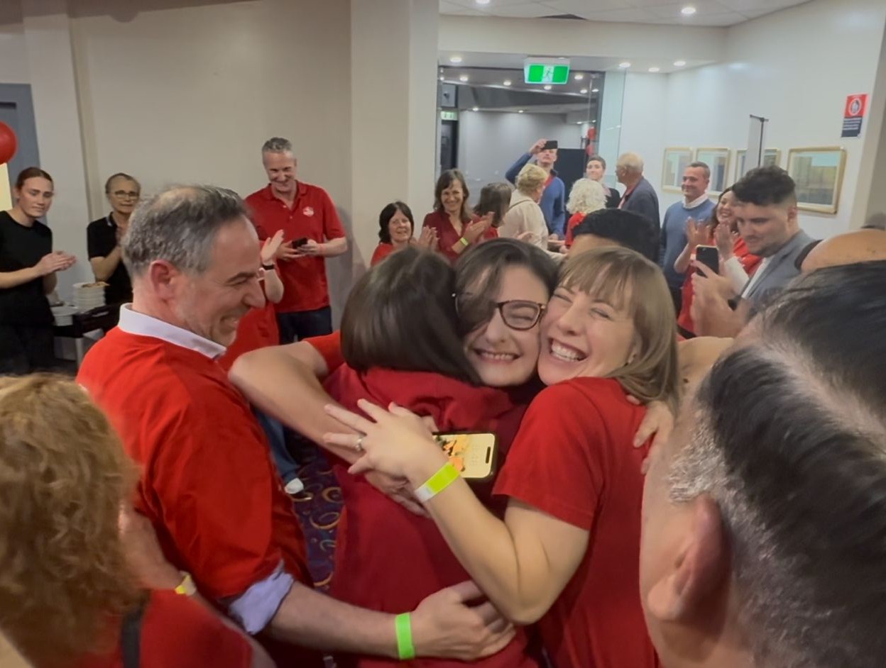 'Amazing feeling': McInerney creates history with landslide win for Labor 