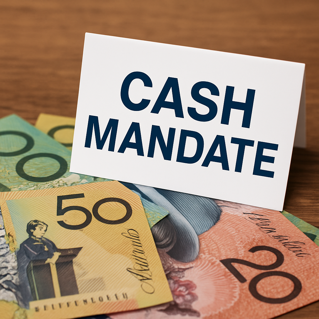 Cash Mandate Set for 2026