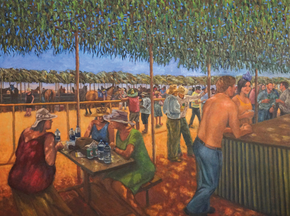 Gerard Brown’s Carrathool comes to life at Griffith Regional Art Gallery