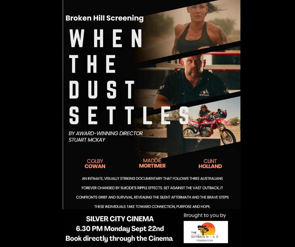 When the Dust Settles - screening at Broken Hill