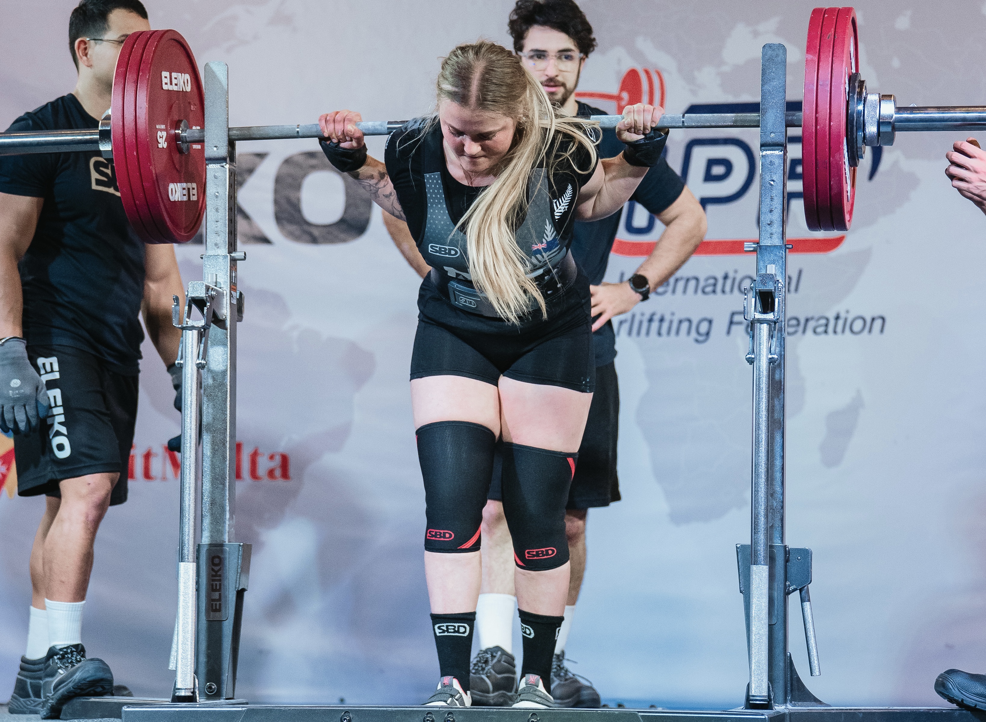 Powerlifting star ticks off more goals