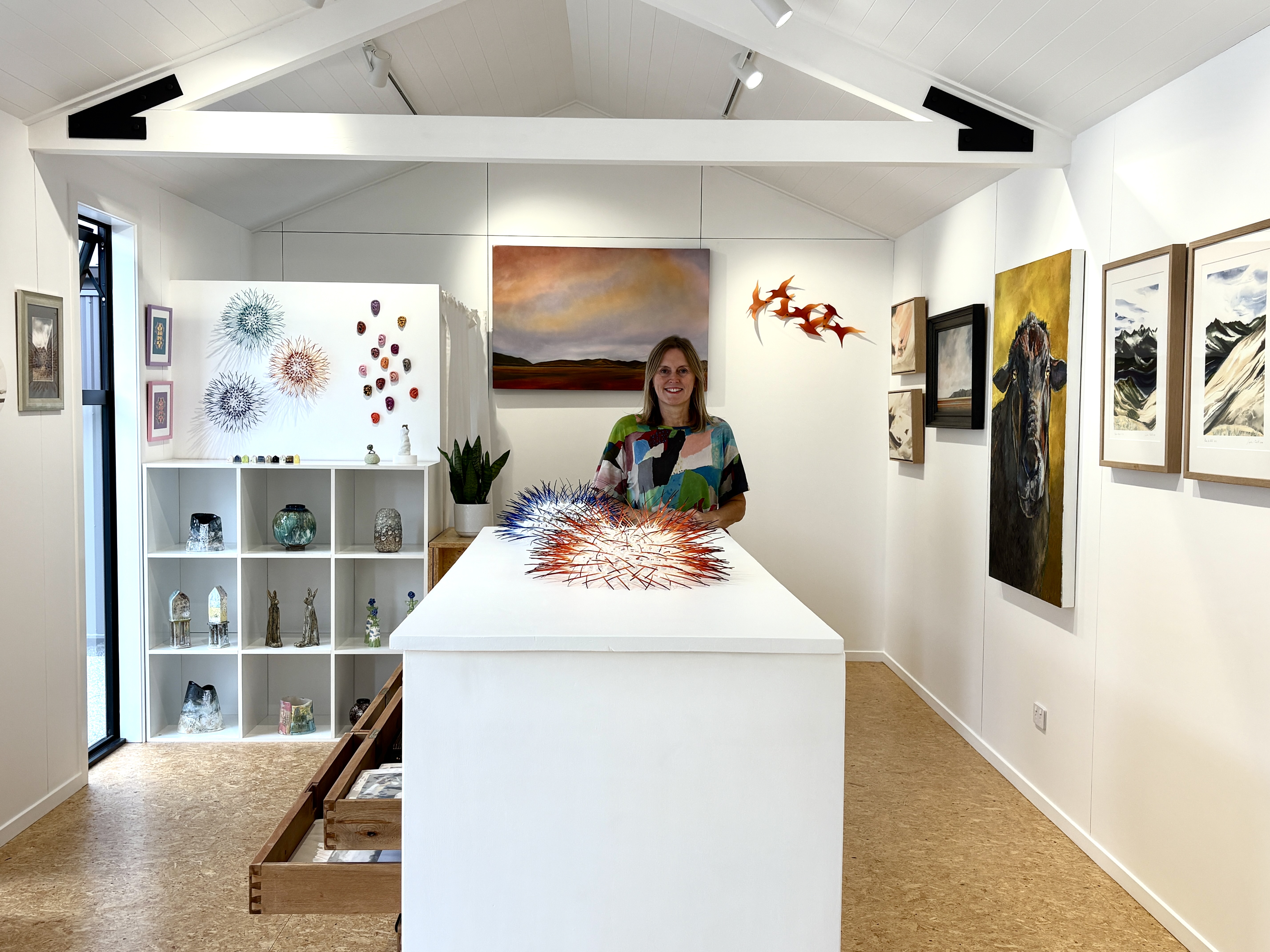 ‘Accessible’ art gallery opens at Luggate 
