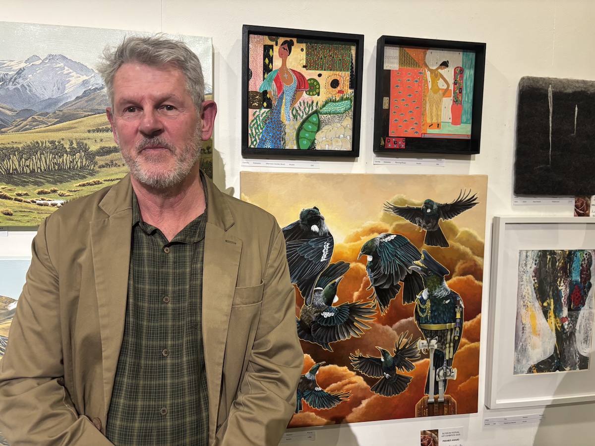 Another successful Art Society exhibition underway