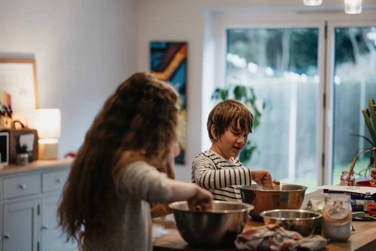  Run out of school holiday activities already? Pull on your aprons, it's time to get baking.