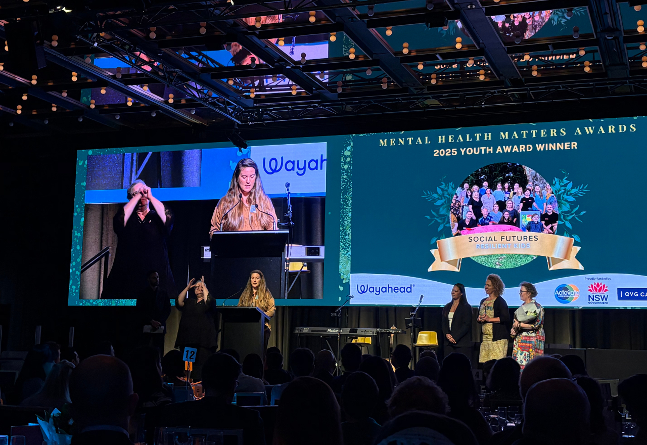 Social Futures Resilient Kids Program Wins Mental Health Matters Youth Award