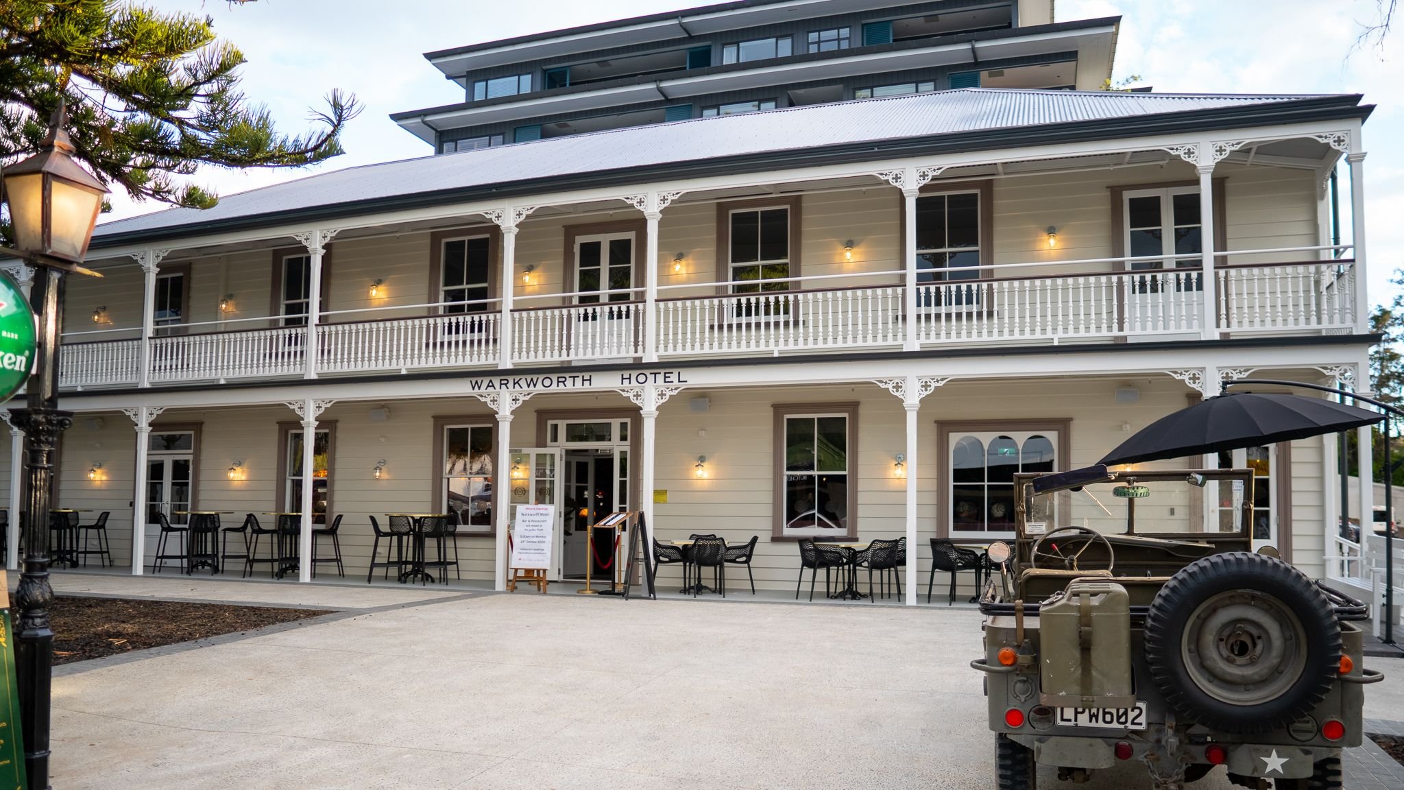 The History of Warkworth Hotel 