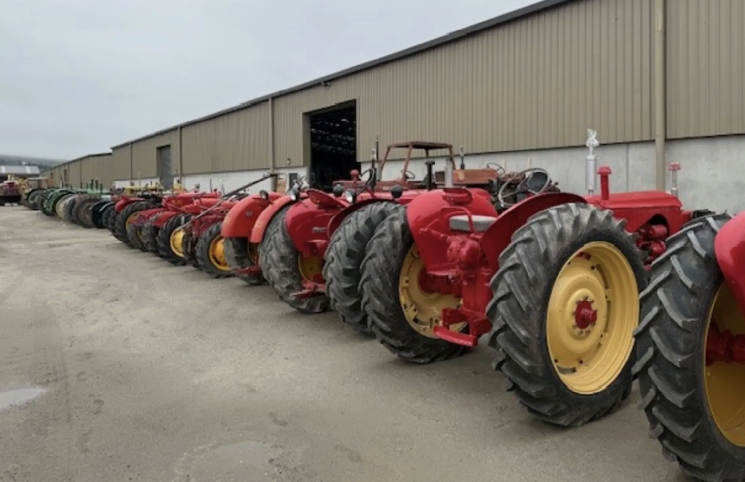 Wānaka man's 'out of control' love for tractors forces him to auction 116