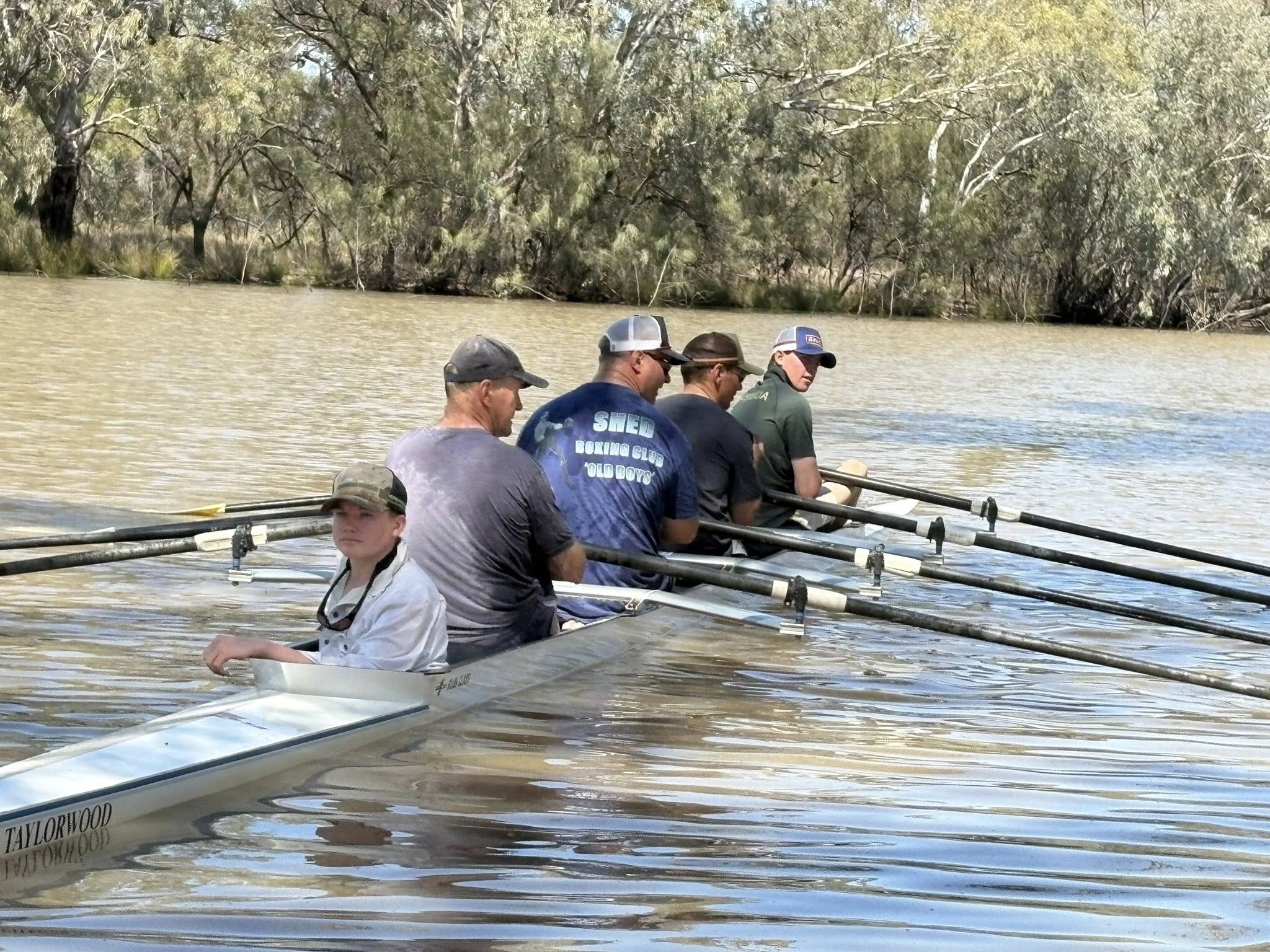 Row, row, row your boat on the Bogan