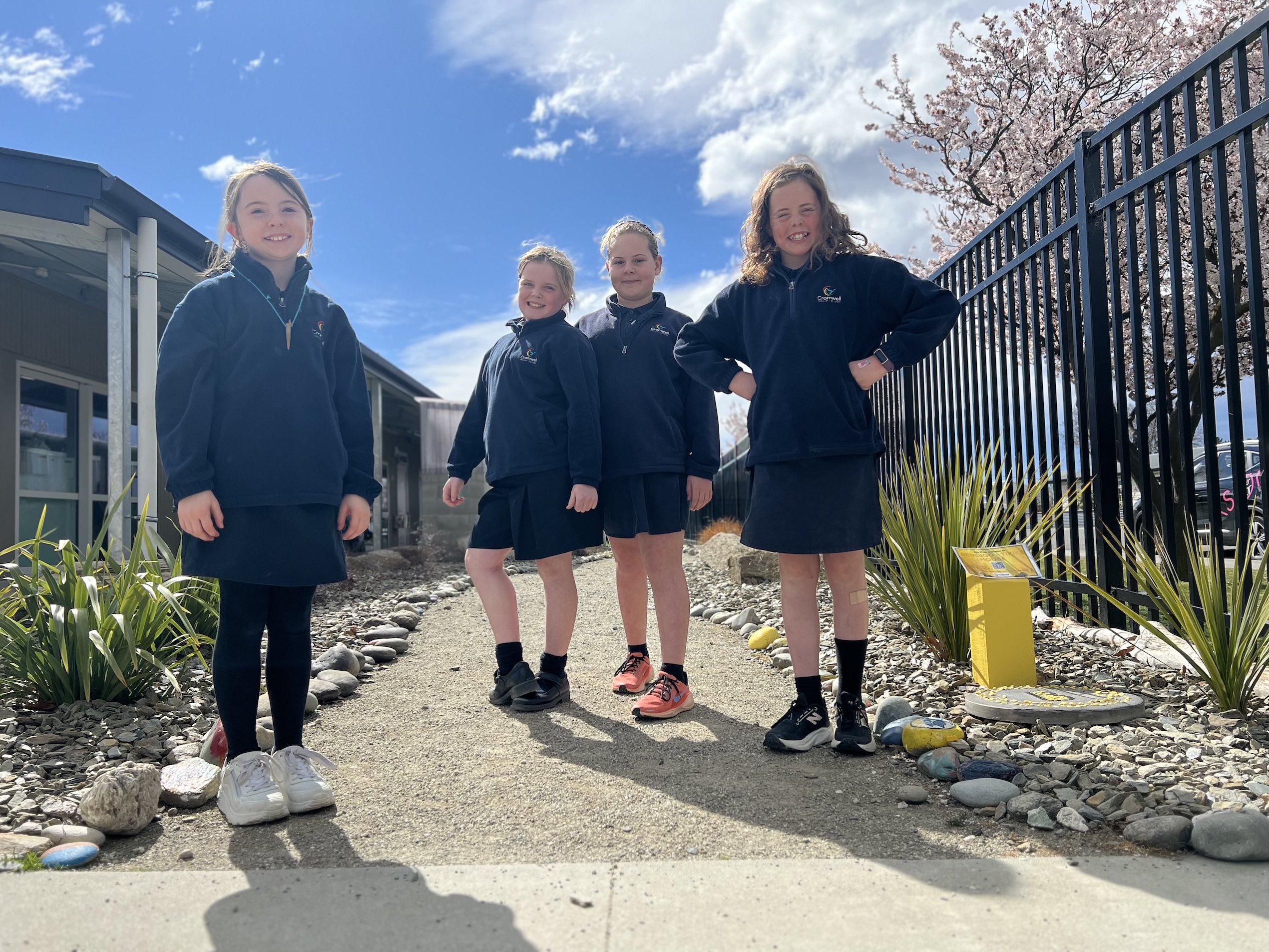 Cromwell Primary School’s ‘beautiful’ new garden 