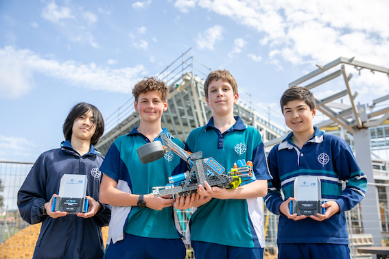 School robotics team achieves world ranking