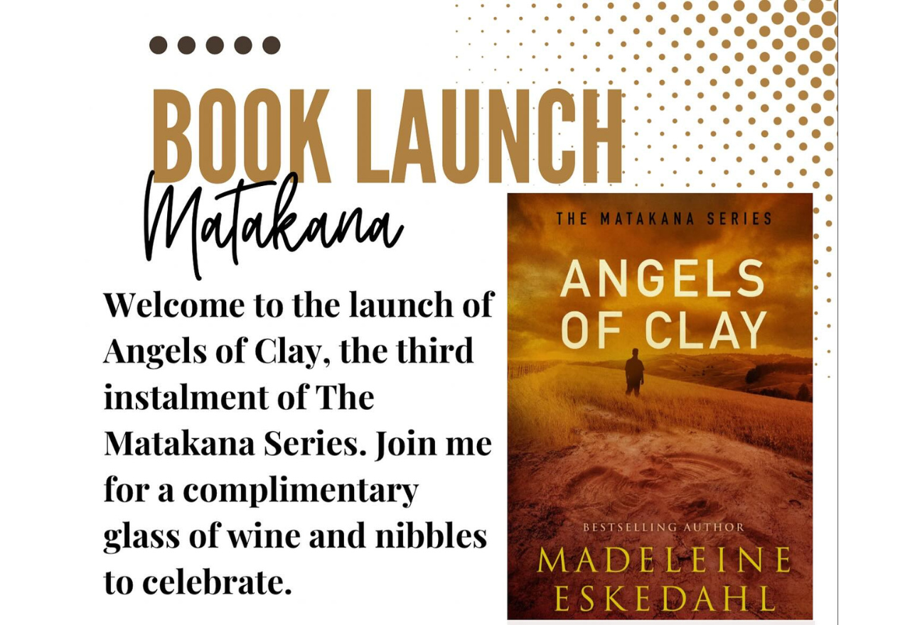 Madeleine Eskedahl's new book launch this weekend!
