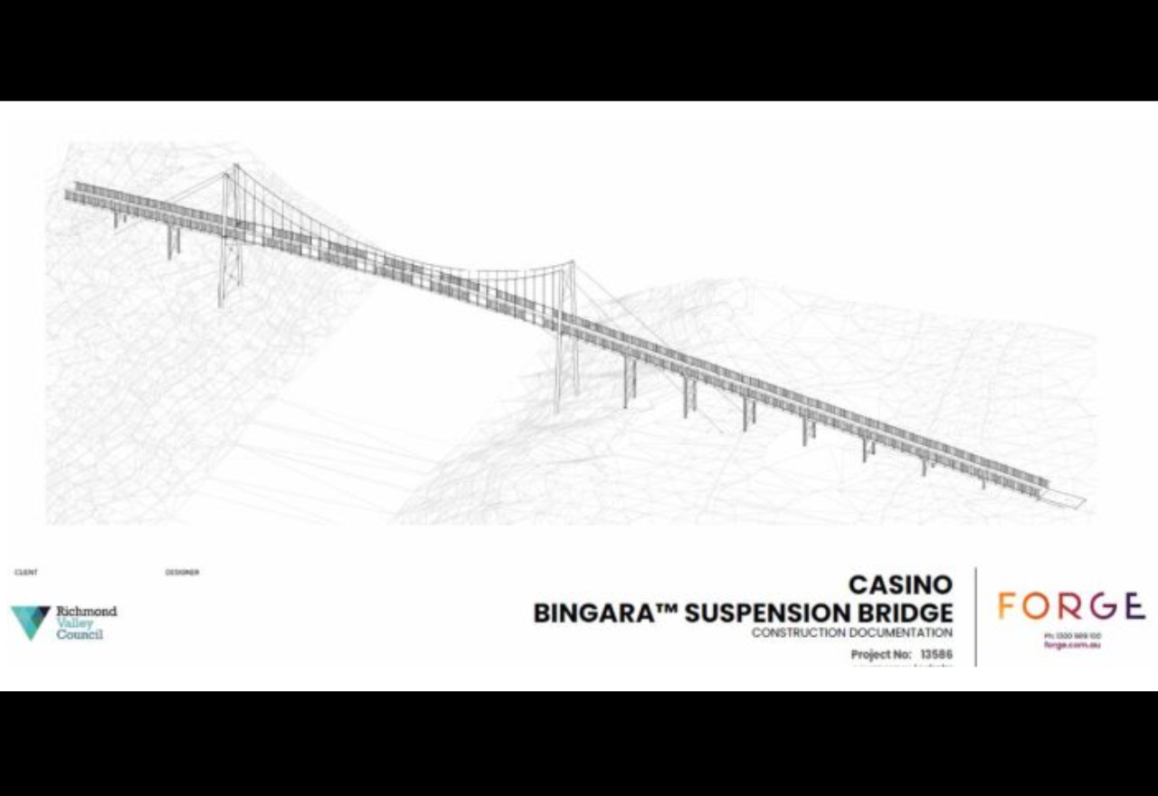 New suspension bridge to connect Casino community