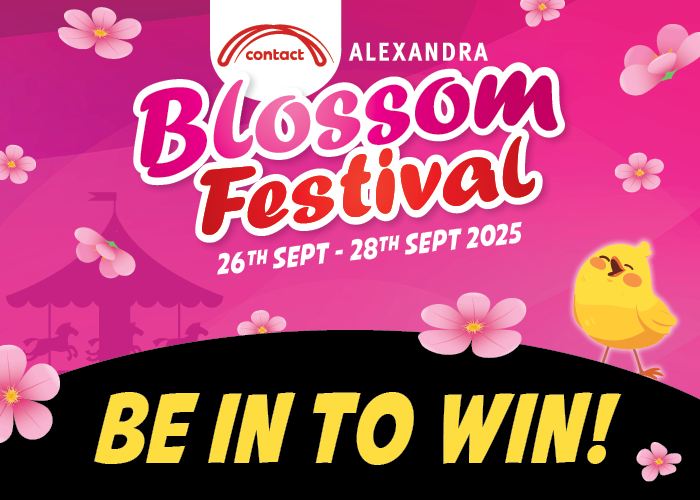 4 x Tickets to the Alexandra Blossom Festival
