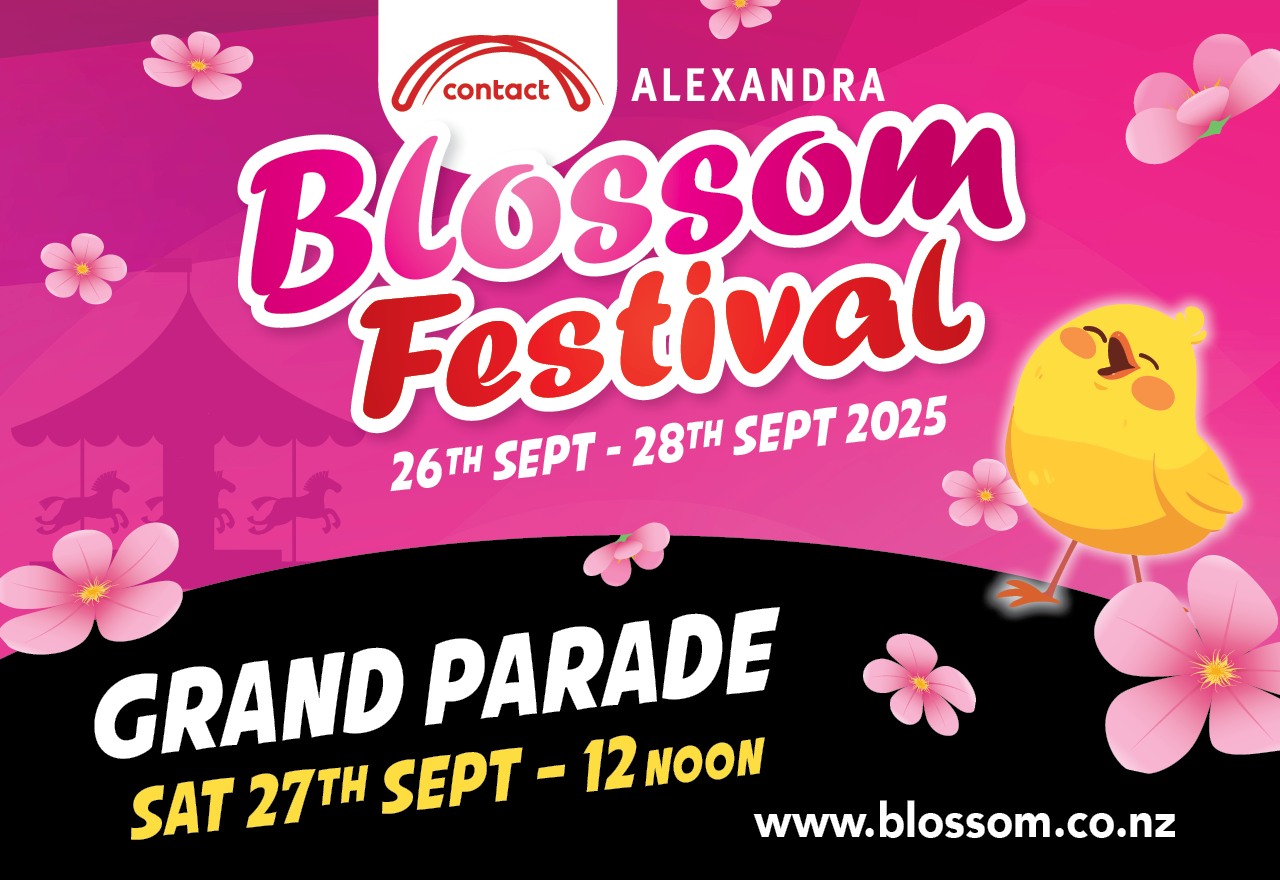 Win a double pass to the Alexandra Blossom Festival